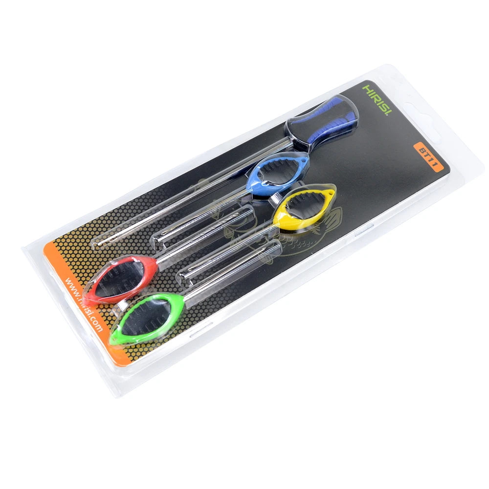 مجموعة إبر طُعم صيد سمك الشبوط من Hirisi، أدوات ربط خطافات صيد سمك الشبوط، أدوات صنع وصلات، ملحقات صيد BT11