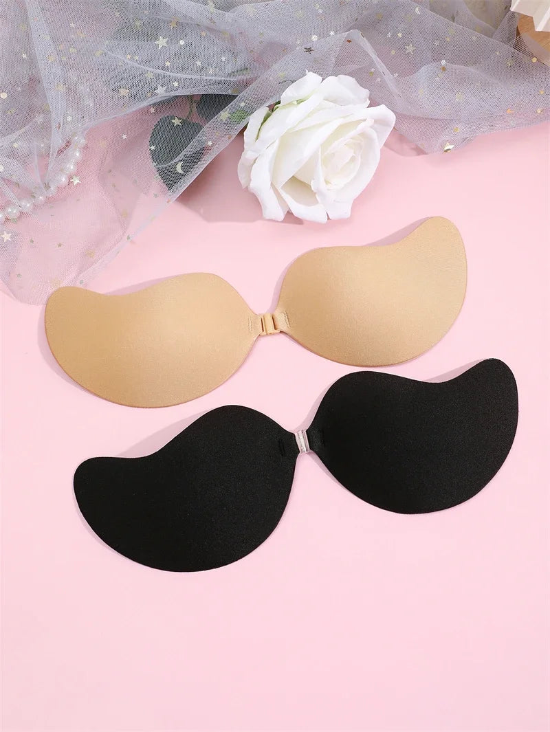 1 Piece Invisible Stick-On Lift Bra, Strapless & Seamless Push Up Anti-convex Bra, Women's Lingerie & Underwear Accessories