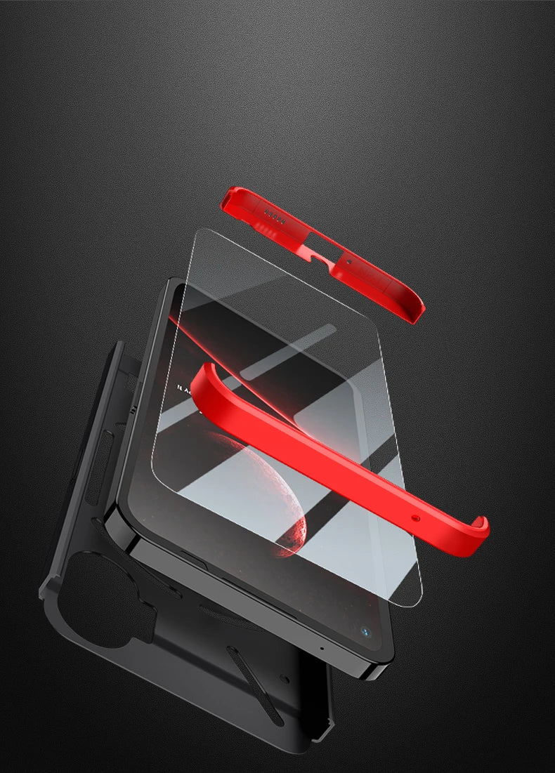 Shockproof Case for Nothing Phone 1 One Phone1 (1) 6.55 inch Cover Full Protect Camera Lens Anti-Fingerprint Back Shell Fundas