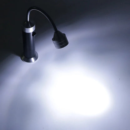 BBQ Grill Light Soft Tube Lighting Lamp 360 ° Adjustable Super-Bright 9 LED Flashlight Magnetic Base Outdoor lighting 1 pcs