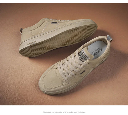 Men's Shoes 2025 New Spring Work Safety Shoes, Anti-slip, Wear-resistant, Versatile Casual Sports Work Shoes, Men's Board Shoes