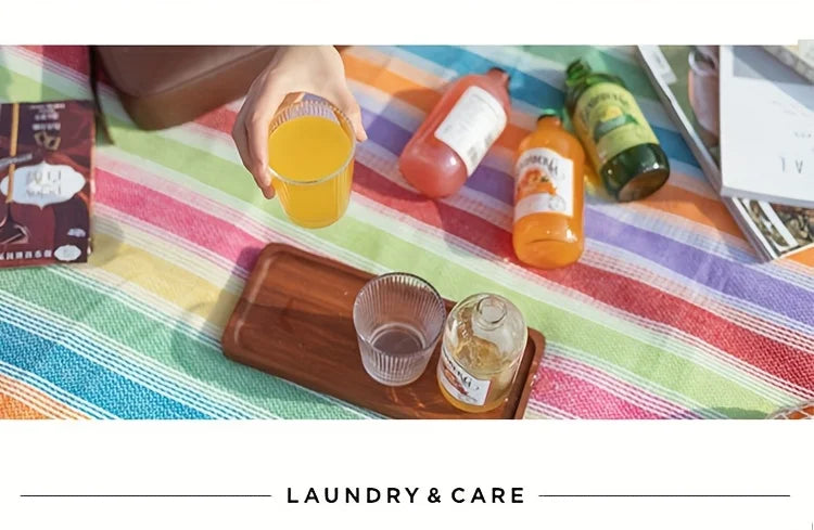 Camping Mat - Extra Thick, Machine Washable, Moisture-Resistant Picnic Blanket, Perfect for Sand, Beach, and Outdoor Adventures