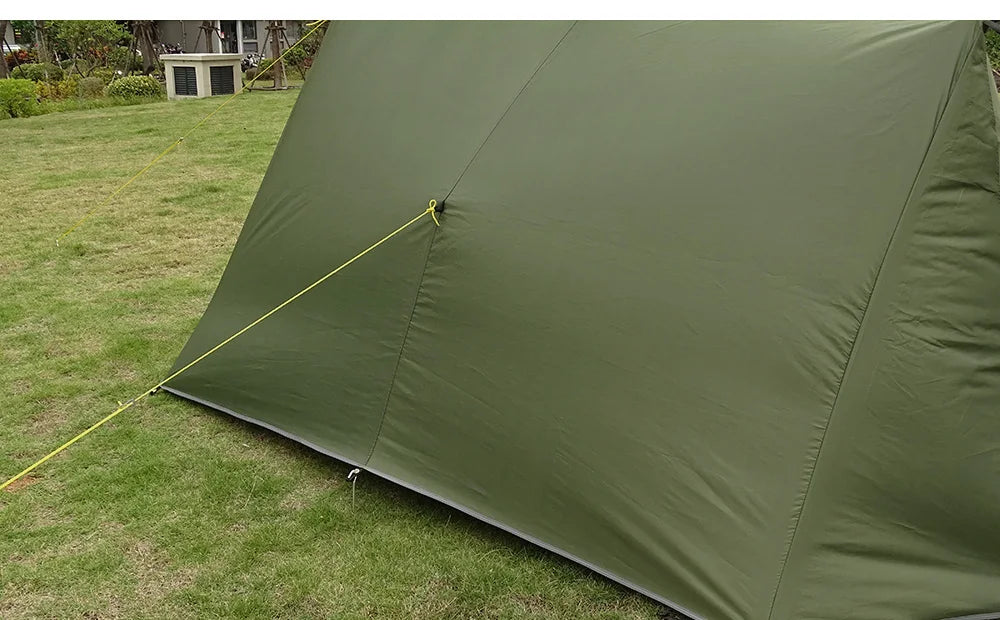 Bushcraft Tent Baker Style Outdoor Camping Multifunction Bushcraft Shelter Woodland Tent Backwoods Hot Tents for 2 Persons