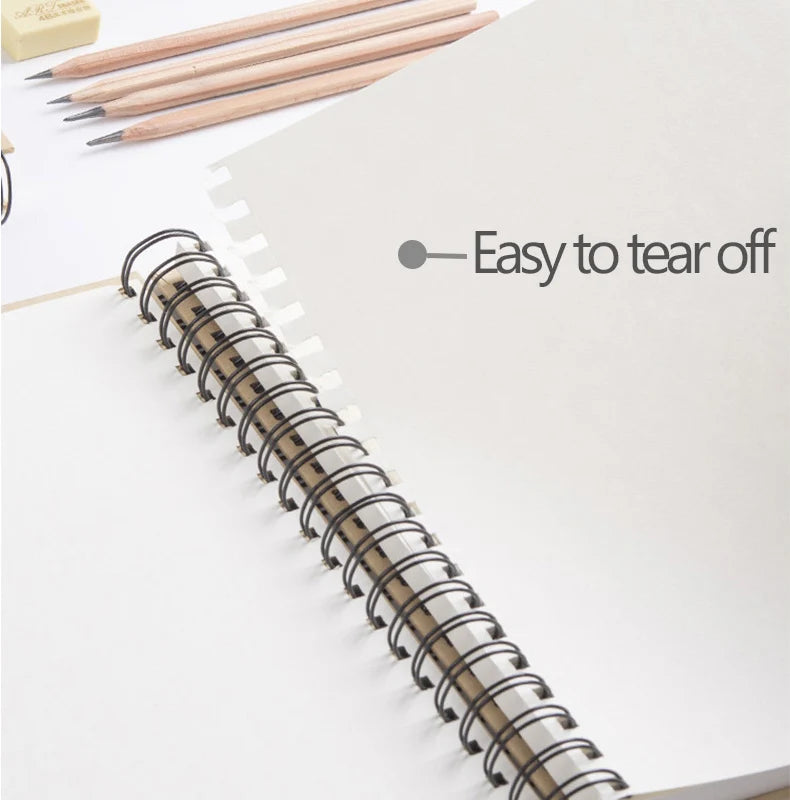 A3/A4/A5/8k/16k Sketchbook Thick Paper 160 GSM Notebook for painting DIY Creative Practice Drawing Art School Supplies