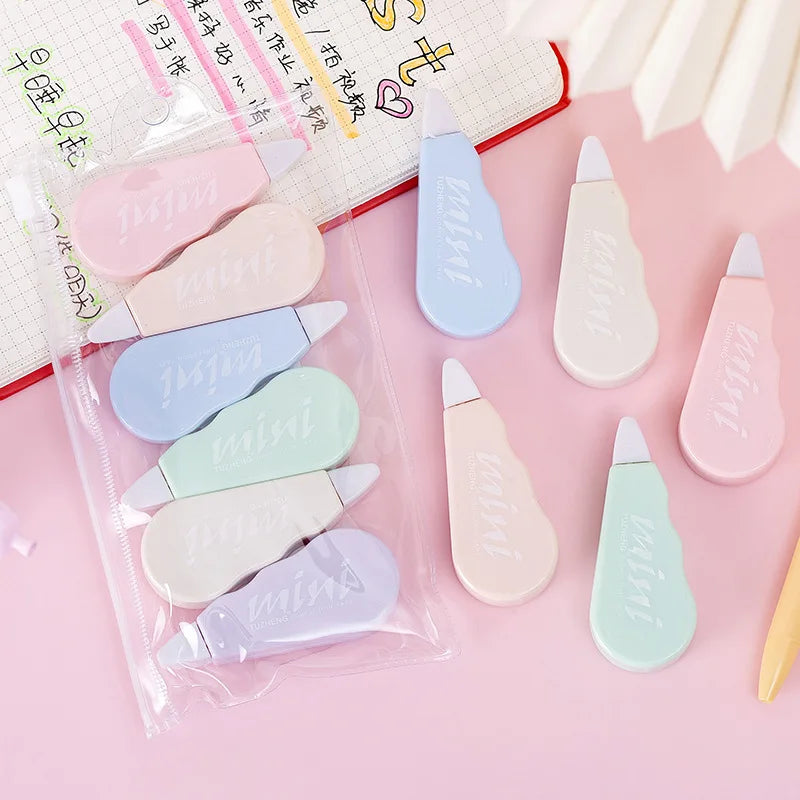 Cute Kawaii Macaron Correction Tape Altered Tools School Office Corrector Stationery Kids Sweet Novelty Supplies