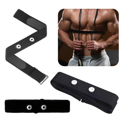 Heart Rate Monitor Replacement Strap Compatible With Polar Coospo Wahoo Tick Garmin Magene Sensor Band Belt Elastic Chest Bands
