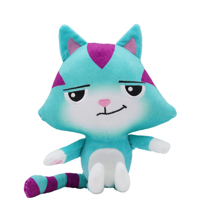 Animals Plush Gabby Dollhouse Lovely Plush Gaby Toy Plush House Cat Doll Cartoon Stuffed Animals Mermaid Cat Plushie Dolls Kids