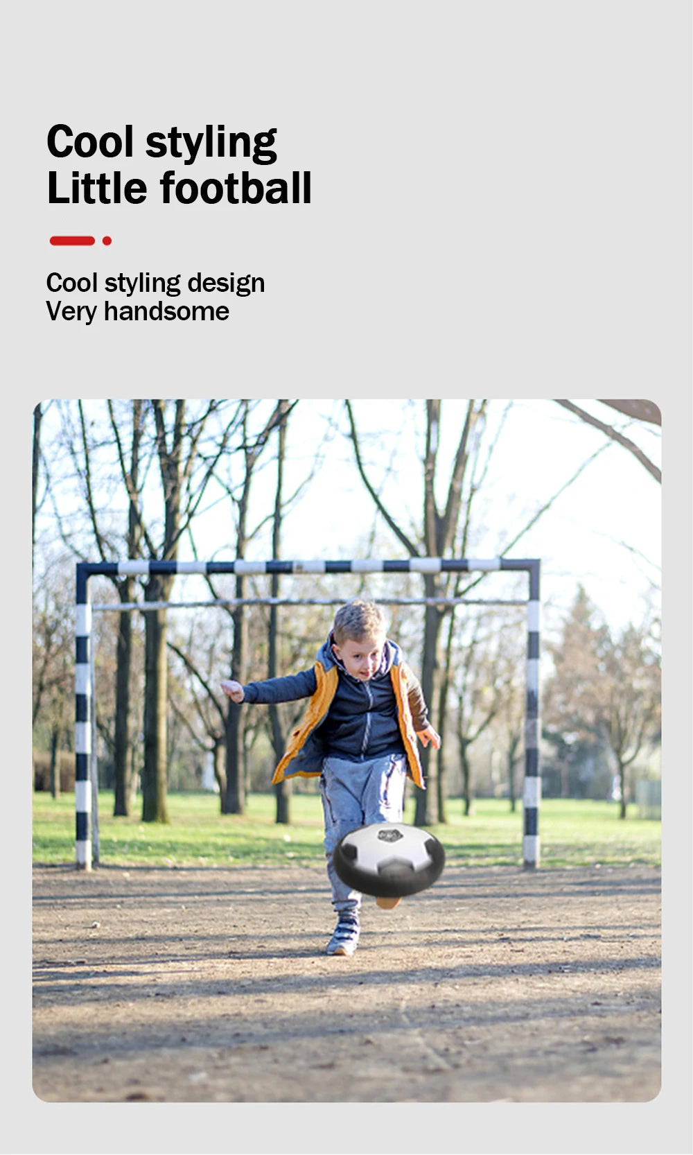 1 Pcs Battery Type Electric Light Air Cushion Indoor Parent Child Exercise Suspended Football