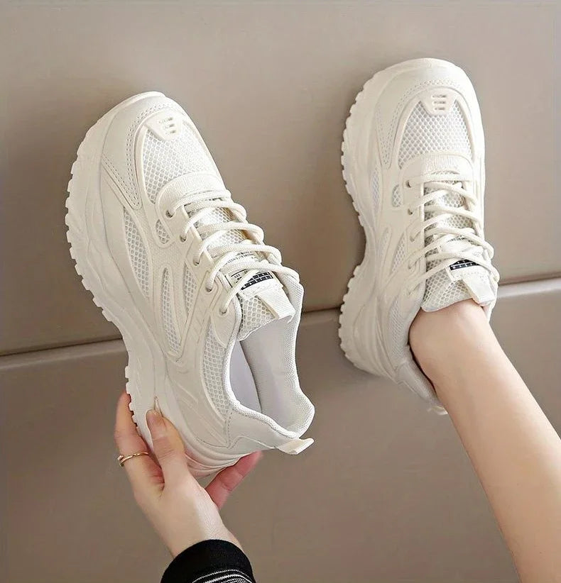 Sneakers Shoes for Women Sports Woman Footwear High on Platform Athletic New Arrival 2024 A Daily Routine 39 Aesthetic Deals In