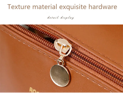 Large-Capacity Travel Cosmetic Bag Portable PU Makeup Pouch Women Waterproof Bathroom Wash Handbag Multi-functional Toiletry Kit