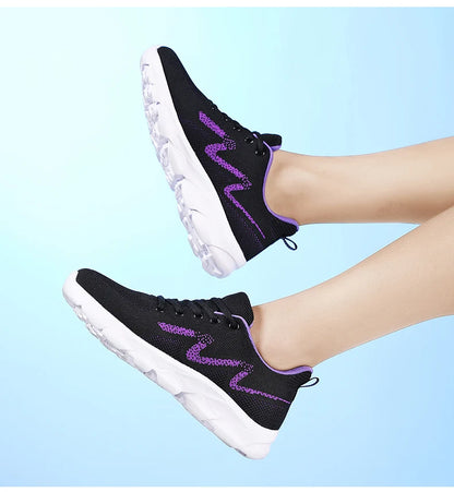 Sneakers for Women 2024 Trend Comfortable Woman Shoes Summer Footwear Breathable Casual Sport Running Walking Shoes Luxury Brand