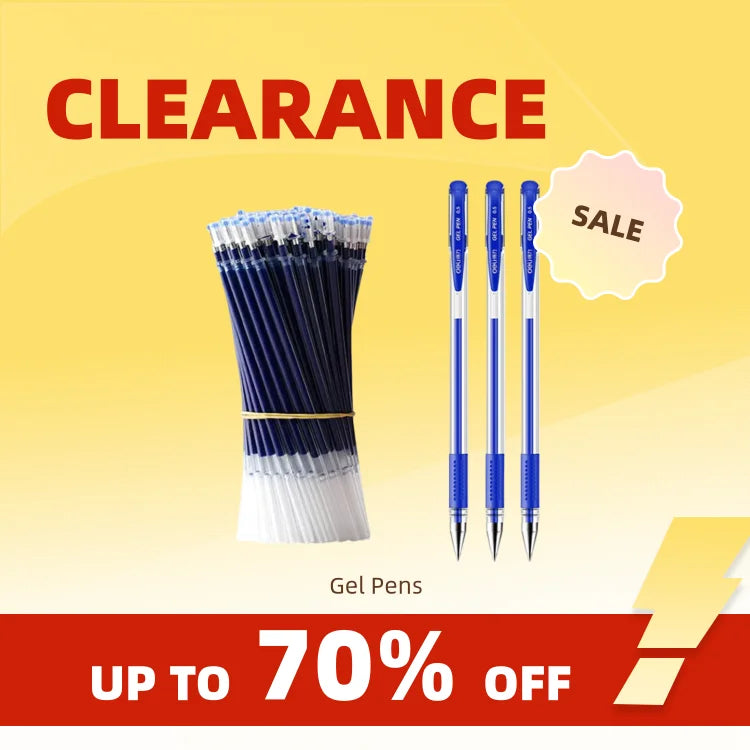 مجموعة أقلام جل تصفية، قلم حبر جاف أسود أزرق، 0.5 مم، عبوات إعادة تعبئة، أقلام كتابة لطيفة للمدارس والمكتب، أدوات مكتبية كورية لطيفة