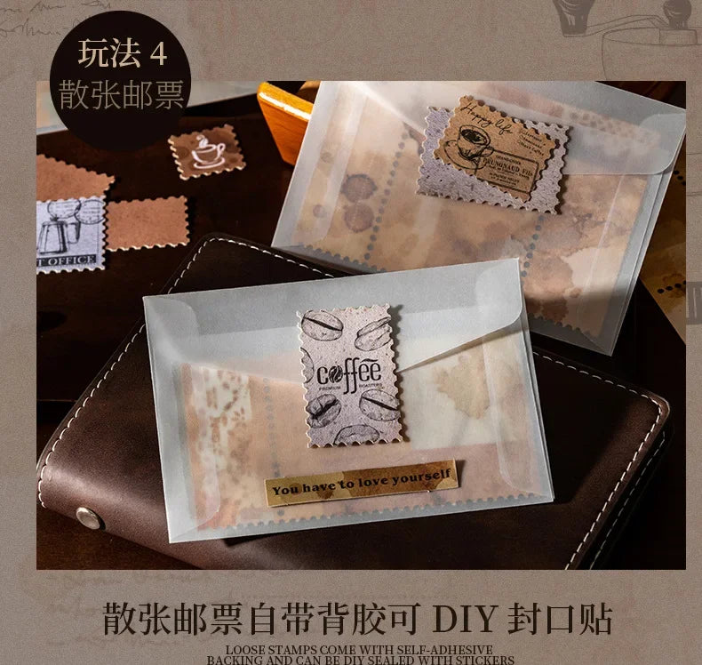 125piece Coffee Business Guide Writing Notebooks Coffee Handbook Decoration Notebooks Handbook School Large Portion