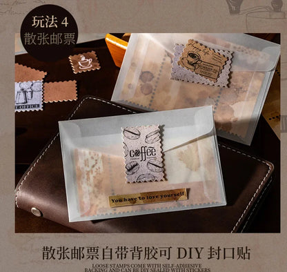 125piece Coffee Business Guide Writing Notebooks Coffee Handbook Decoration Notebooks Handbook School Large Portion