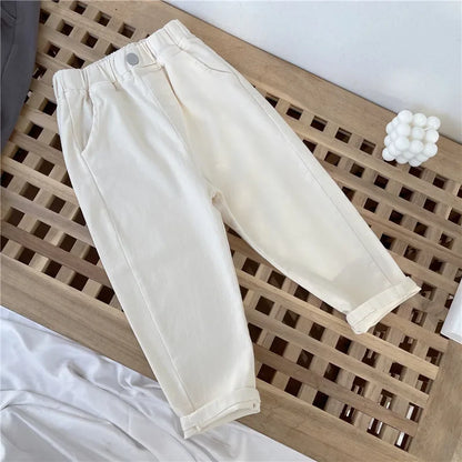 Kids Pants Kids Clothes Slacks Boys Girls Pants Foreign Style Korean Pants Autumn Spring Clothes for Kids