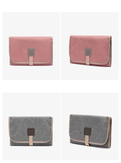 Nappy Diaper Changing Mat Waterproof Floor Change Play Mat Baby Portable Foldable Washable Compact Travel