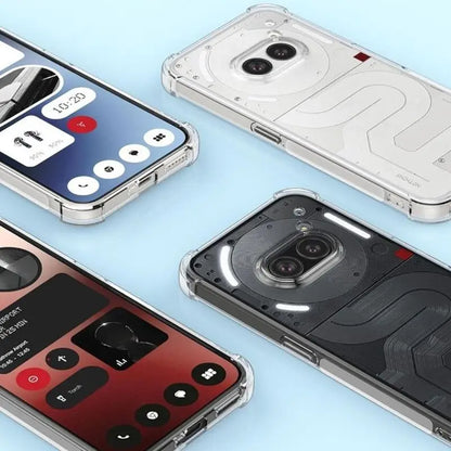 Transparent TPU Case for Nothing Phone 2a Plus Nothing Phone 3A Pro Protective Cover Four Corners Shockproof Bumper Coque Fundas