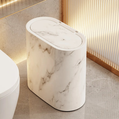 Bathroom Toilet Hotel B&B With Lid Kitchen Living Room Sandwich Trash Can Lid Multi-purpose Modern Toilet Hygienic Sandwich