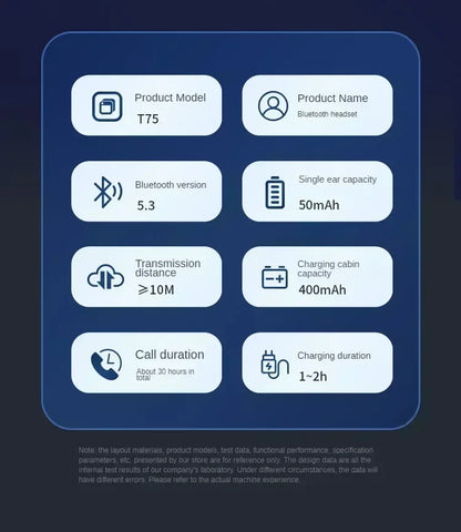 New Fone Bluetooth Headset 5.3 Wireless Air Conduction Headphones Clip Ear Music Noise Canceling HD Call Sports Gaming Earphone