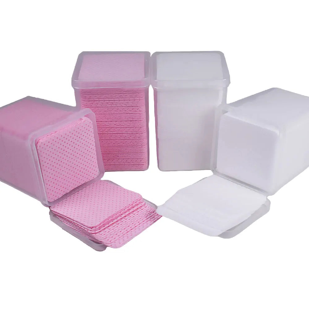 200pcs Wipes Paper Cotton Eyelash Glue Remover Wipe Mouth Of The Glue Bottle Prevent Clogging Glue Cleaner Pads Lash Extension