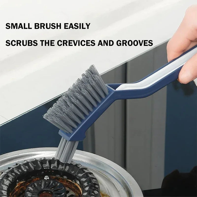 Bathroom Long Handled Brush Floor Brush Bathroom Sink Bathtub Ceramic Tile Hard Bristled Brush Cleaning Floor Seam Brush