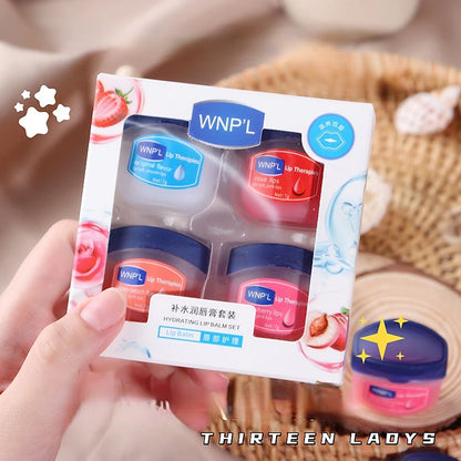 Natural Plant Lip Balm Moisturizing Lipsticks Base Cute Makeup Anti-Cracking Lip Oil Original Korean Cosmetics Skin Care