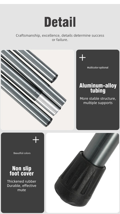 PACOONE Camping Cot  Folding Camping Bed Portable Outdoor Bed Comfortable Sleeping Cots for Adults & Kids Camping, Travel, RV