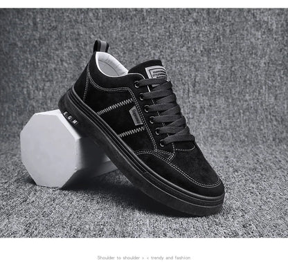 Men's Shoes 2025 New Spring Work Safety Shoes, Anti-slip, Wear-resistant, Versatile Casual Sports Work Shoes, Men's Board Shoes