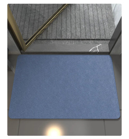 Bathroom Mats Diatomaceous Soft Mats Bathroom Quick Dry Water-absorbing Mats Toilet Non-slip Foot Mats Carpet Door Mats Bath Rug