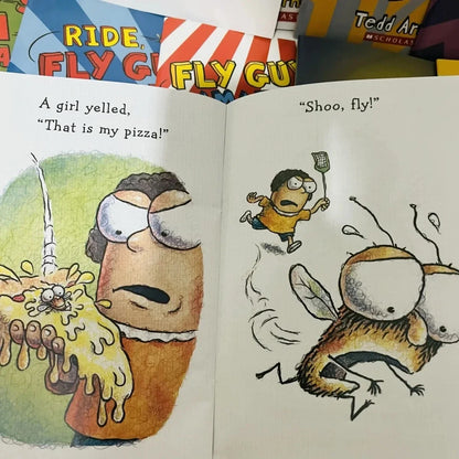 15 Books English Usborne Books for Children Kids Picture Books Baby Famous Story The Fly Guy Series Fun Reading Story Book