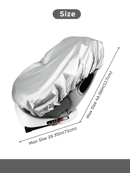1PC  Baby Car Seat Sun Shade Cover Blocks Out Heat & Sun UV Covers Universal Baby Travel Accessories