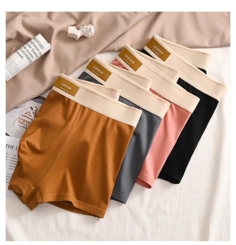 3pcs Men Underwear Cotton BoxerShorts Hombre Panties Man Breathable Underpants Sexy Sports Comfort Male Boxers Large Size L-6XL