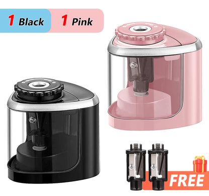 Electric Sharpener Desktop Automatic Pencil Sharpener Suitable To Pencils (6-8mm) for Students School Office Stationery Desktop