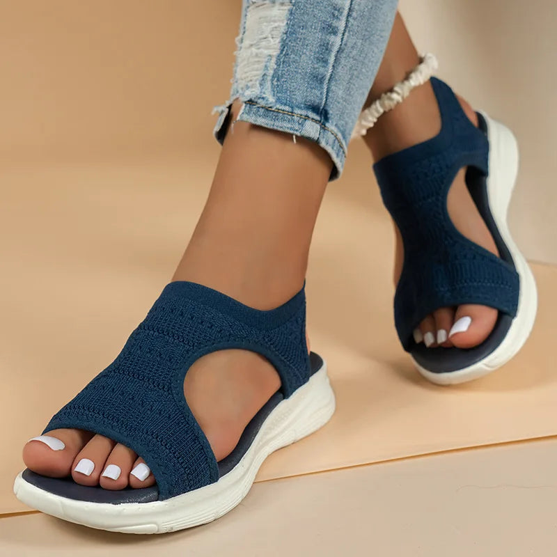 Women's Shoes Summer 2024 Comfort Casual Sport Sandals Women Beach Wedge Sandals Women Platform Sandals Roman Sandals Plus Size