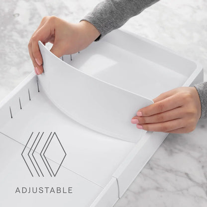 Kitchen Dish Drying Rack, Plate Cup Stand Holder, Tray Food Container Adjustable Lid, Storage Shelf, Kitchen Organizer, Cabinets