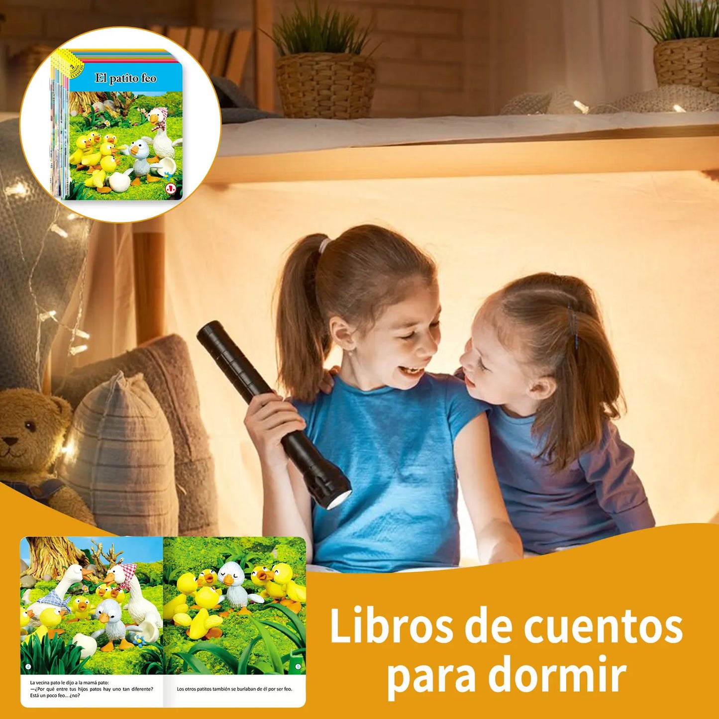 Spanish Set Of 10 Fairy Tale Books Libros Children's Bedtime Stories Companion Reading Color Content For Preschool Learning