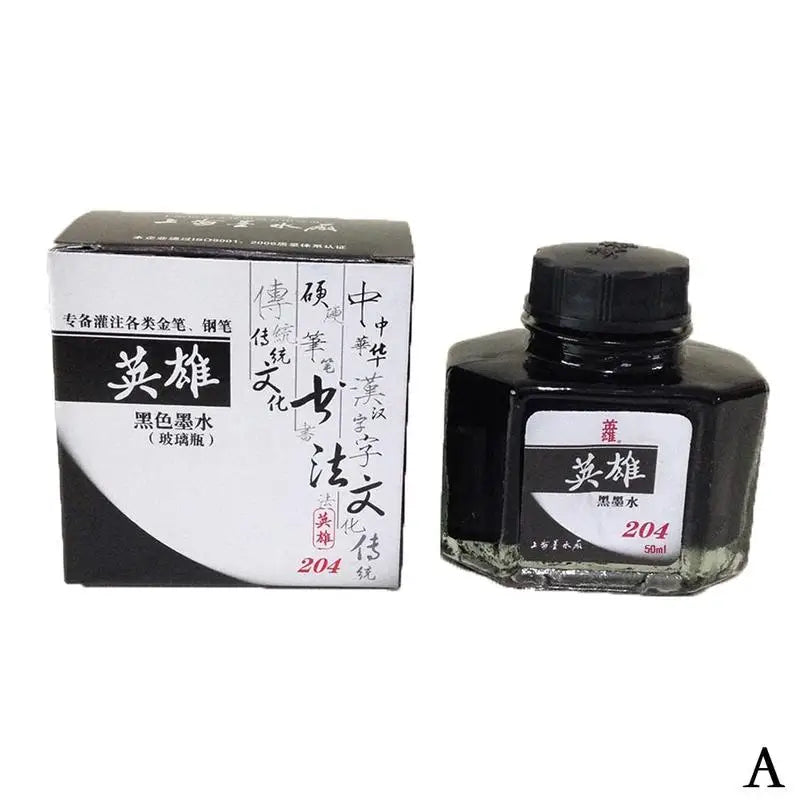 Pure Black Colorful Fountain Pen Ink Universal Refill Ink Stationery Office School Supplies Pens Pencils Writing Supplies