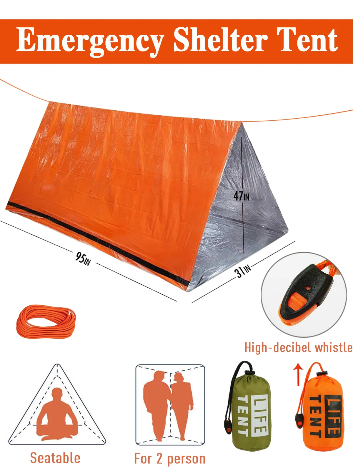 2 People Prefabricated Houses Set Tent's Prevention Disaster-relief Supplies Camping Tents Waterproof Baraca Washroom Tent