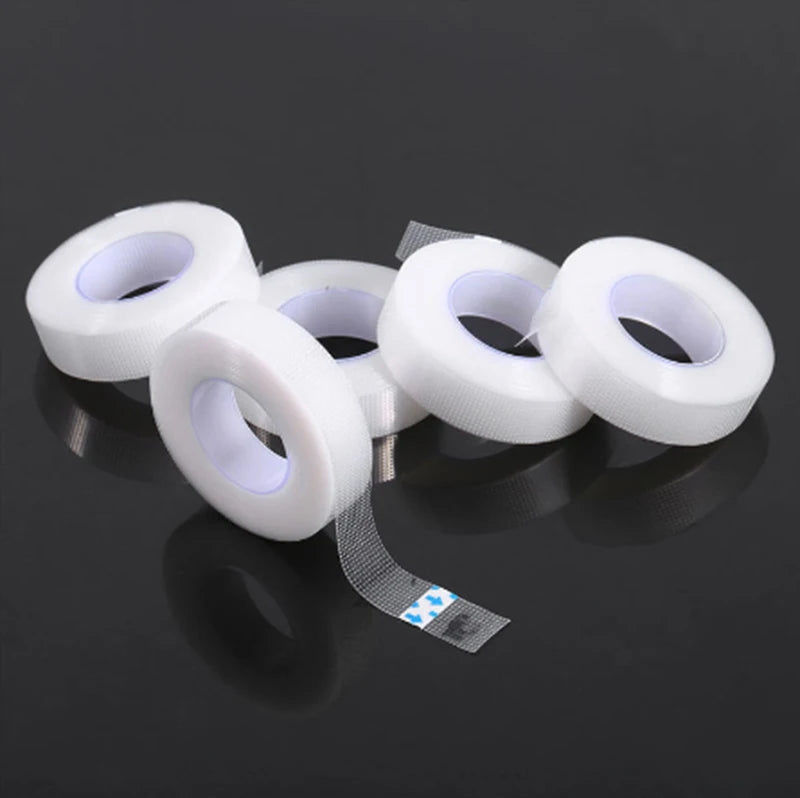 3/5 Rolls Eyelashes Extension PE Adhesive Tape Under Eye Patch Eye Tapes for Lashes Grafting Fake Eyelash Eyeliner Tapes