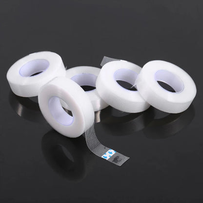 3/5 Rolls Eyelashes Extension PE Adhesive Tape Under Eye Patch Eye Tapes for Lashes Grafting Fake Eyelash Eyeliner Tapes