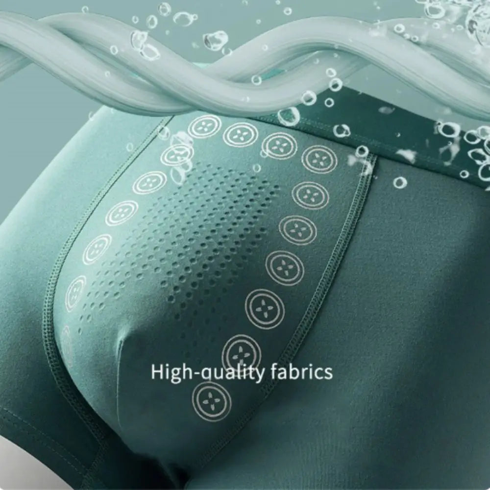 Energy Field Therapy Men's Underwear Elastic Polyester Fibre Long Lasting Slim Briefs Breathable Magnetic Therapy Men Underwear