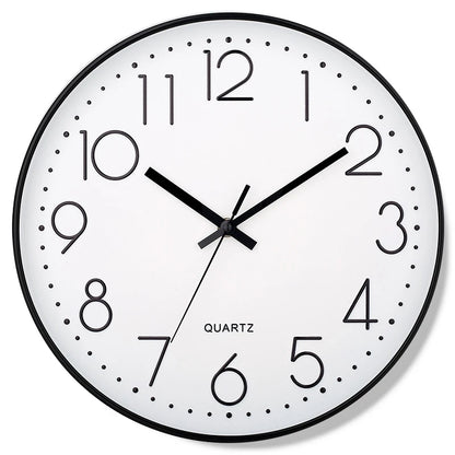 8 Inch Mute Quartz Wall Clock Cubic Digital Clock Living Room Bedroom Wall Clock Simple Digital Clock Home Decorations
