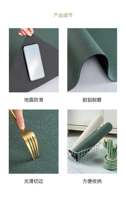 Bathroom Mats Diatomaceous Soft Mats Bathroom Quick Dry Water-absorbing Mats Toilet Non-slip Foot Mats Carpet Door Mats Bath Rug