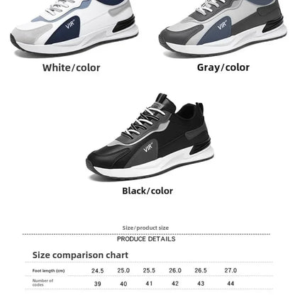 2025 New Men's Shoes Sports Shoes Running Trend Leisure High-grade Students All Match Men's Height-raising Shoes  Shoes for Men