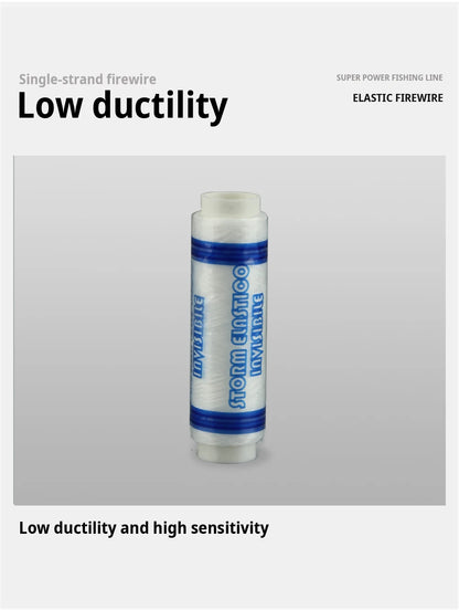 FTK 250M Strong Elastic Firewire Elastic Line 0.2mm Fishing Line Japan Fishing Thread fishing Tools Fishing tackle