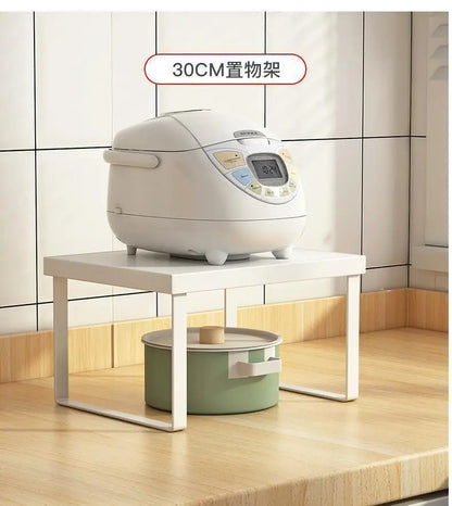 Kitchen Desktop Shelf  Layered Storage Partition Small Racks for Storing Dishes Seasonings Home Storage Holders Organization