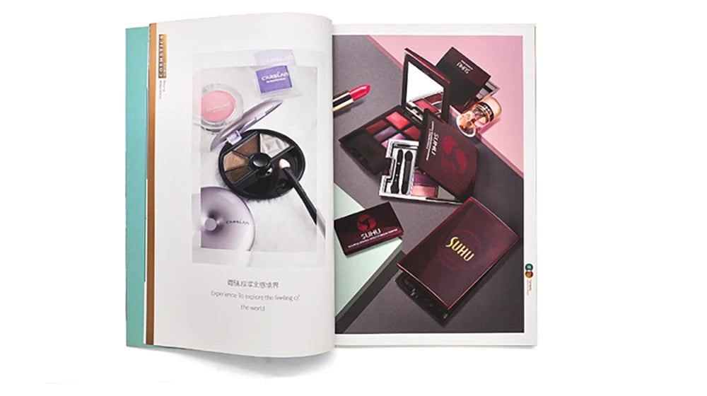 Custom Books Booklet Brochure Printing Magazine Comic Instruction Manual Catalogue For Advertising Company Business Soft Cover