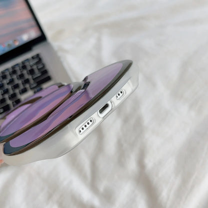 Solid black edge New Bow Phone Case Protective Cover Shell  For iPhone16 15 14 13 12 11 Pro Max Mini Plus