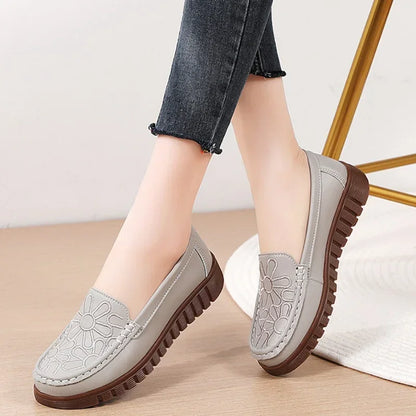 Women's Shoes Slip-on Loafers Ladies Casual Shoes Platform Wedge Moccasins Sneakers Comfortable Flat Shoes Zapatos Mujer 2024