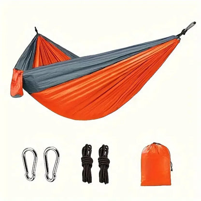 Camping Hammock Camping Accessories Gear for Outdoor Indoor with Tree Straps Nylon Lightweight Hammocks for Touring Hiking